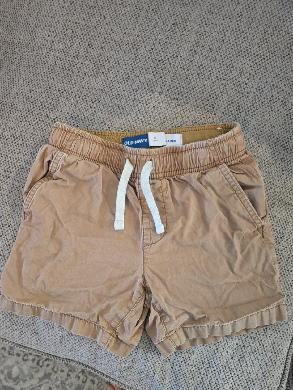 Old Navy Tan Drawstring Casual Kids' Shorts